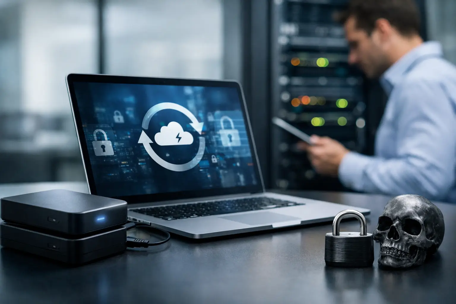 Backup corporativo anti ransomware na prática